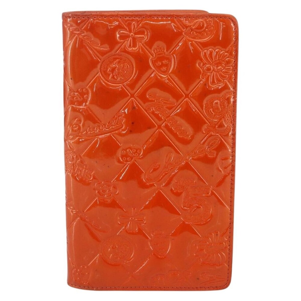 Chanel Lucky Symbols Yen Embossed Quilted Patent Long